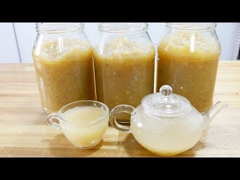 도라지청 ( Balloon flower juice )