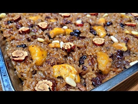 영양간식 "약밥" 이젠 집에서 만들 수 있어요