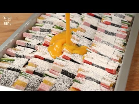 명절에 빠질 수 없는 꼬치전!! 더 이상 이쑤시개를 끼우지 마세요😋간단하고 깔끔한 색다른 꼬치전 만들기