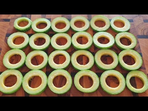 맛있다! 애호박전 이렇게 하면 순식간에 사라져요~ 명절 최고 인기전, 통통하고 맛있는 애호박 새우전