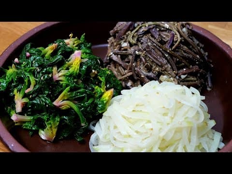 평생 써먹는 명절나물 3가지 알려드립니다