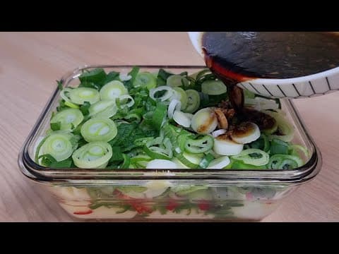 대파는 송송 썰어 이렇게 드세요!! 요즘 필요한 면역력도 쑥쑥~건강한 다이어트 챙기세요 (대파요리,대파다이어트요리)