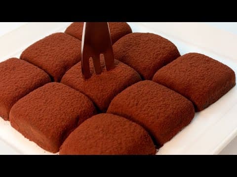 실패없는 디저트 단 2가지 재료로 만드는 초콜릿(연유초콜릿)