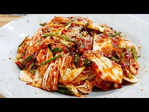 배추겉절이 ( Fresh Kimchi )