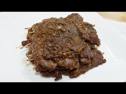 명절요리 소고기 산적 ( Beef Brochette )
