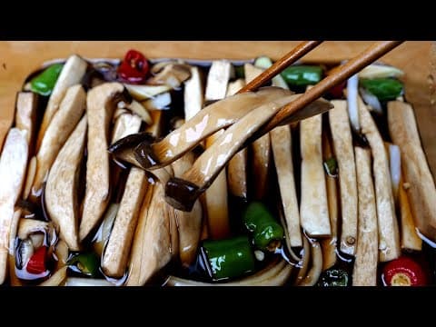 1500원으로 일주일 밑반찬 "새송이버섯장아찌" 맛나게 만들어드세요