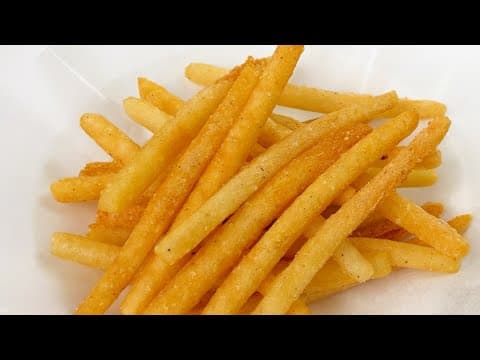 순식간에 사라지는 바삭바삭 감자튀김 | 프렌치 프라이 소스