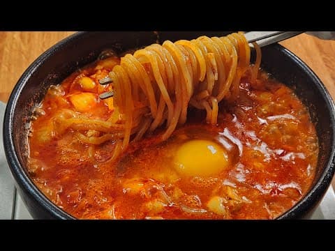 찬바람 불면 "이것"부터 만들어주세요💥얼큰하고 개운한 쫄순두부찌개 순두부찌개💯반찬이 필요없어요~