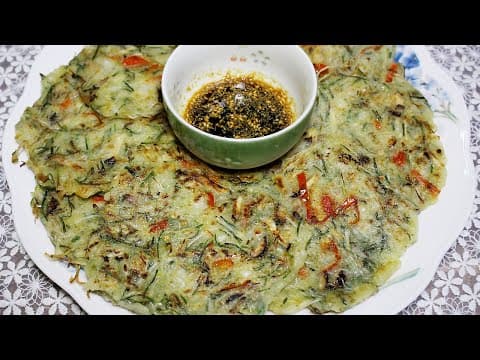 간단한 달래전 만들기 [전요리]