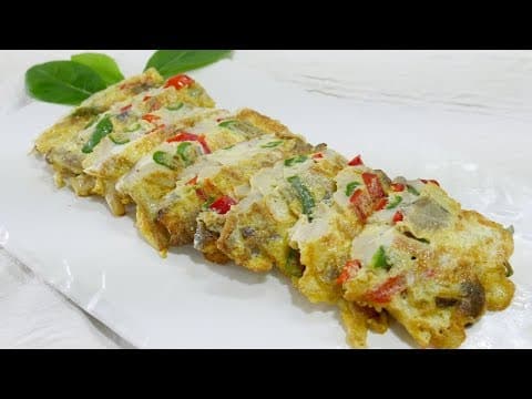 느타리버섯전 ( Oyster mushroom Pancakes )