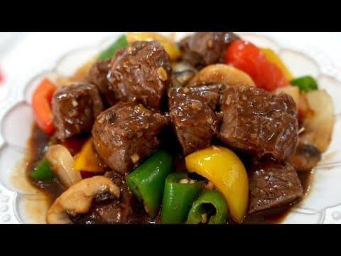 연말모임, 크리스마스에 추천하는 요리 찹스테이크 ! (Christmas food, Chop Steak, Steak ENG SUB)