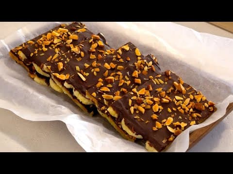 오직 4가지 재료로 건강한 디저트 만드는 방법!!