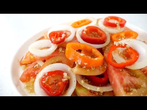 밥 먹기 전에 먹으면 다이어트 되는 초간단 식전 샐러드!