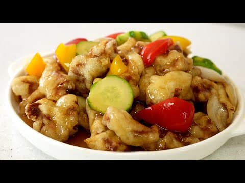 비싼 탕수육 배달 no! 집에서 싸게 만들어드세요.