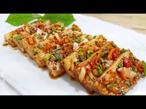 두부조림 ( Braised Tofu )