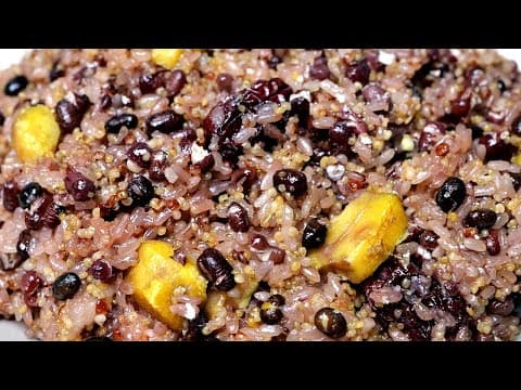 [찰진 오곡밥] 맛을 좌우하는 것은 "이것" 때문입니다
