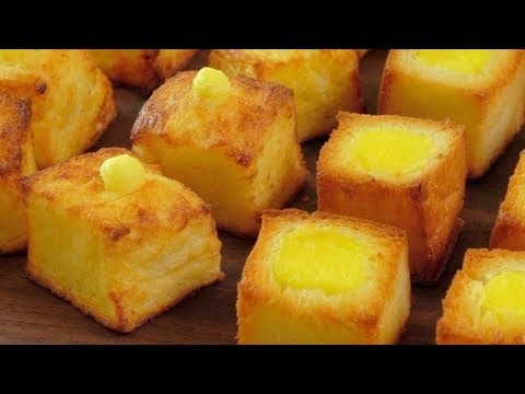 식빵으로 만드는 커스타드 크림 토스트 레시피! 부드럽고 바삭한 2가지 토스트 만들기🍞