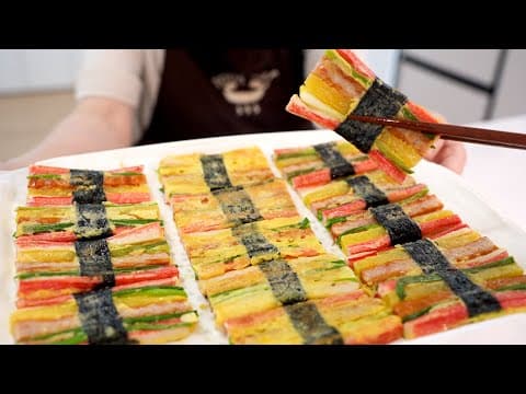 꼬치없는 산적꼬치?! 김으로 말아서 더 정갈하고 예쁜 산적 👍