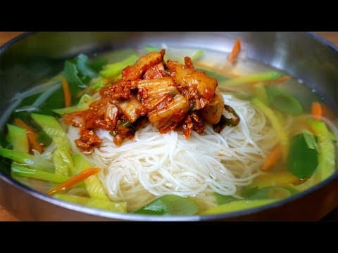 잔치국수보다 5배 맛있는 이런 국수 보셨나요?