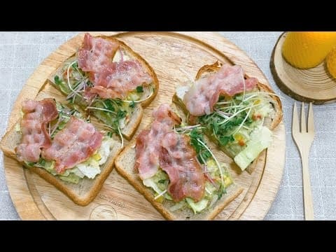 브런치 아보카도 샌드위치 ( Avocado sandwiches )
