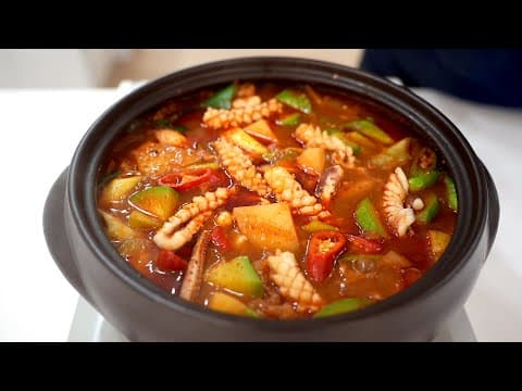 차가운 바람 불면 생각나는 찌개🥘 선선한 요즘 날씨에 가족들이 좋아하는 찌개 만들어드세요~