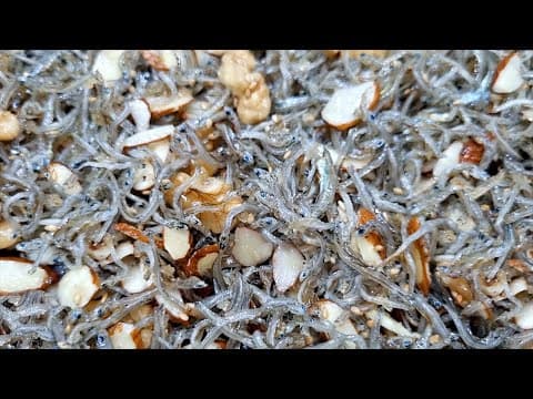 잔멸치볶음에 물엿, 간장 절대 넣지마세요! 이 과정만 지켜주세요