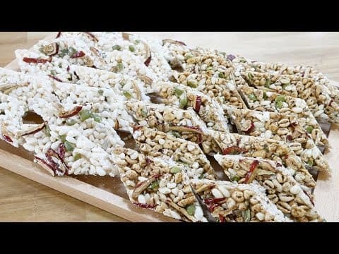 수제 쌀 강정 ( Sweet Rice Puffs )