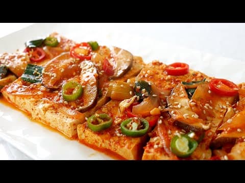 두부에게 진심이다. 말이 필요없는 엄마반찬 두부조림