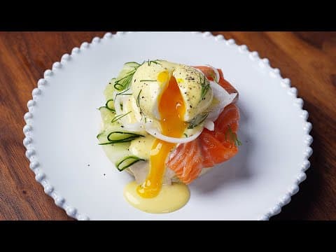 노른자가 주르륵! 집에서 브런치 만들기 :: 연어 에그 베네딕트