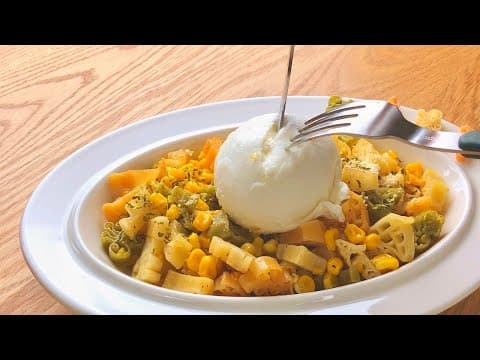 지금 아니면 못 먹음🤓 초당옥수수로 만드는 초간단 여름 파스타 : 은은한 옥수수의 단맛이 좋은 파스타계의 평양냉면, 초당옥수수 파스타 만들기 : Summer Pasta.