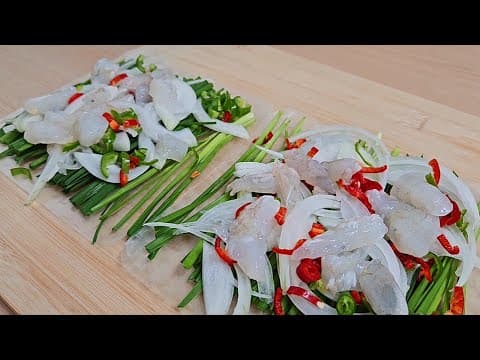 밀가루 반죽없이 부추전은 이렇게 부쳐보세요🌱세상 간편하고 밥대신 먹어도 든든해요😋