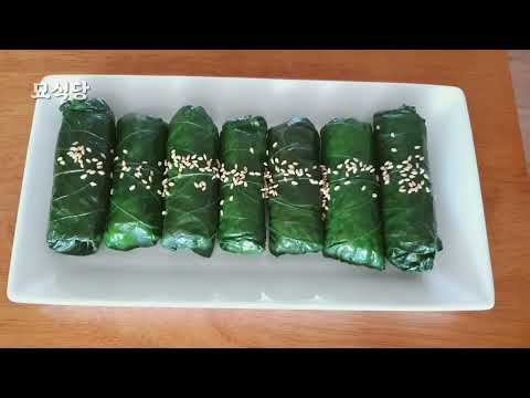 깻잎과 양배추를 이렇게 먹었더니 날씬하고 건강해요~ 건강한 깻잎김밥 깻잎쌈밥