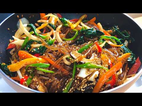 이렇게 쉬울 줄이야! 잡채 아직도 사 드세요? 😳 간단하지만 정말 맛있는 잡채 그리고 잡채 볶음밥