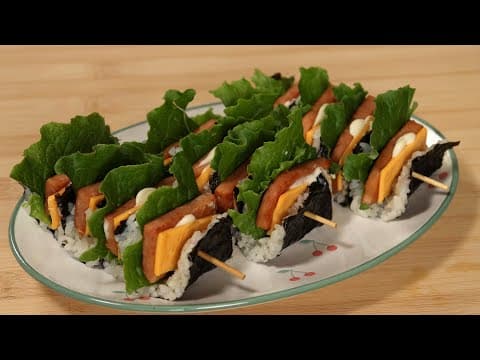 와~ 스팸 이렇게 만들었더니 한입씩 먹기 정말 좋아요! 쉽고 맛있어서 소개합니다