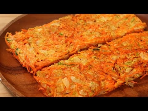 고기보다 계란을 넣은 당근이 더 맛있어요! 눈 건강  피부 노화에 최고! 당근 한상자가 순식간에 사라져요