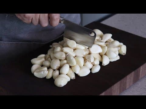 이 레시피 만든 사람 상줘야합니다~👍 모두 맛있다고 엄지척 마늘 요리 3가지 강쉪