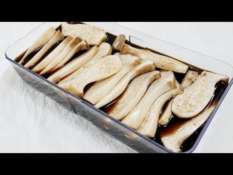 새송이버섯 장아찌 ( pickled King Oyster Mushroom )