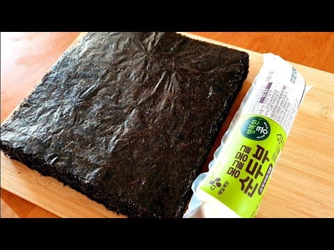 김으로 더 이상 김밥 싸지 마세요❗ 김으로 순두부를 감싸주었더니 기운 없다던 남편도 한 그릇 뚝딱하네요👍겨울에 먹으면 더욱 맛있는 요리.