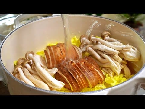 여기에 떡국떡을 넣었을 뿐인데 맛이 기가막혀요! 영양 듬뿍! 한끼식사 해결!