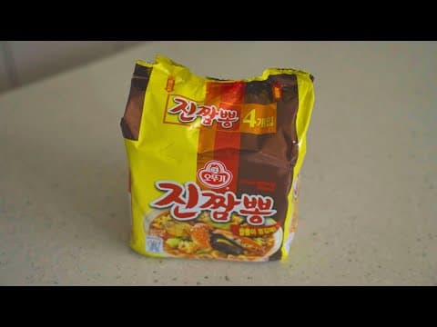 라면을 활용하는 정말 맛있는  3가지 요리~😊 이거 먹고 정말 행복했습니다. 강쉪