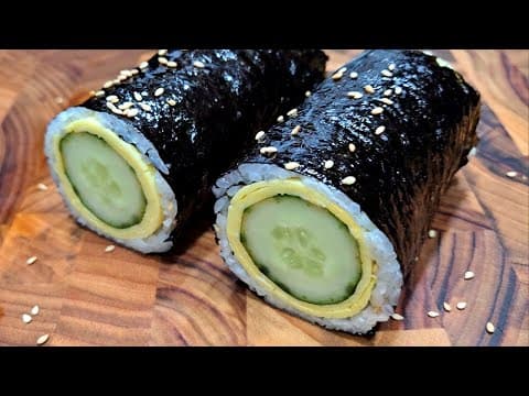 "역발상" 오이김밥 이렇게 만들었더니 난리났어요