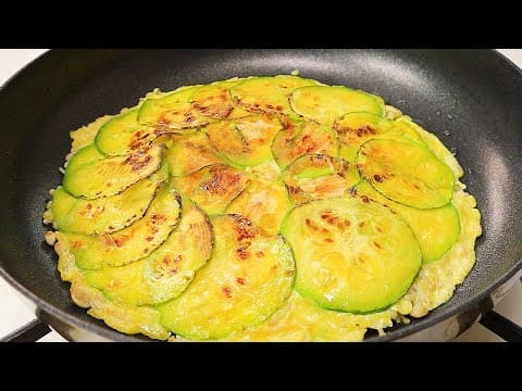 밥대신 애호박과 계란을 이렇게 드세요! 영양가득 살빠지는 한끼가 완성됩니다👍💯