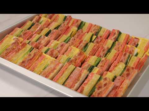 추석 명절에 빠질 수 없는 꼬치전! 이쑤시개 없이 만들기 간단하고 맛은 최고❗손님상에 올리면 반응이 난리 납니다