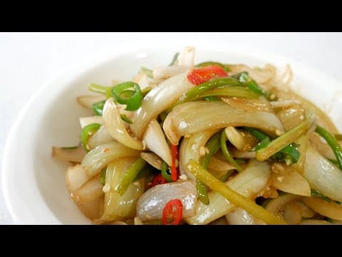 만만한 반찬! 양파볶음에 000 같이 볶으면 감칠맛 x100