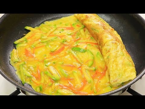 애호박과 계란을 이렇게 드세요! 단백질 가득 영양 가득한 애호박 요리 2가지👍💯