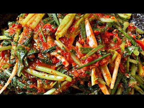 [열무김치]는 이렇게 해야 제 맛이 납니다 ! 아.. 그런데 엄청 쉽기까지.. 요리초보 딸도 담궈서 성공했어요.
