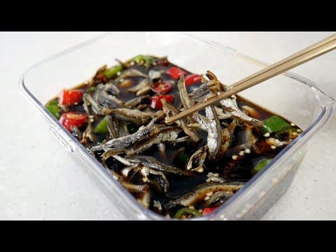 멸치 박스로 사시면 꼭! 멸치장아찌 담으세요. 한가득 담아두고 두고두고~ 장기간 보관하고드세요.