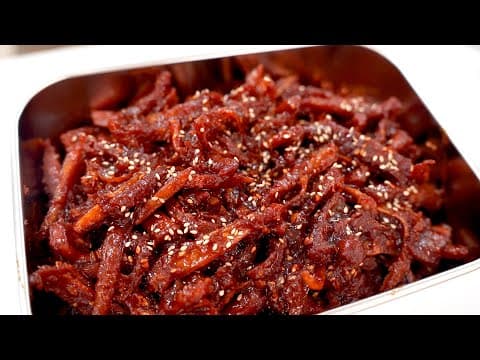 바쁜 추석명절 미리 만들어두면 좋은 🍚명절반찬🍚 황태채고추장장아찌