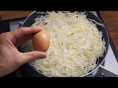 양배추에 계란을 넣으면 피자보다 맛있어요! 다이어트 레시피!