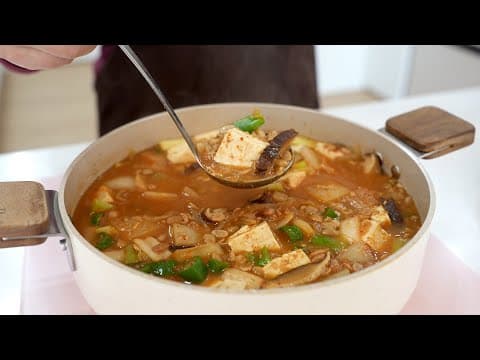 쌀쌀해지니까 생각나는 구수한 국물 청국장🥘 쿰쿰한 냄새없이 맛있게 끓이는 방법